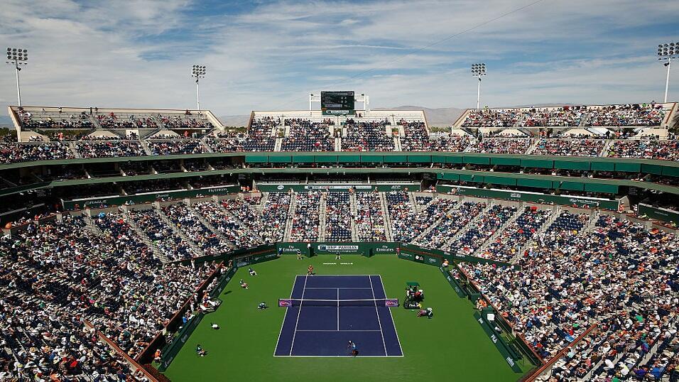 Indian Wells tennis garden in California